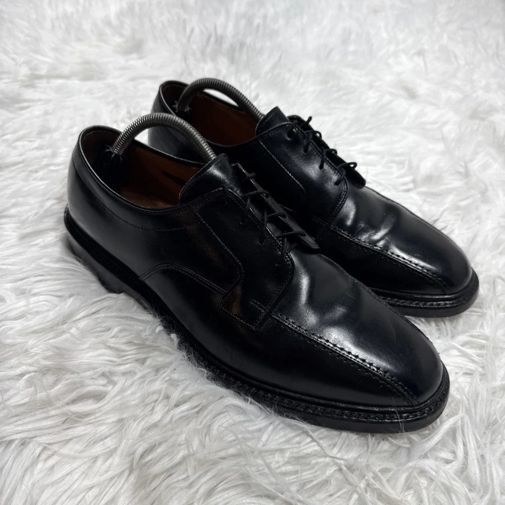 Allen Edmonds Men's 10.5 Hillcrest Shoes Oxford Apron Toe Wedding Formal Office